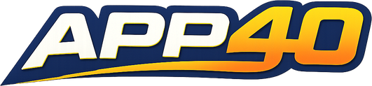 app 40 logo for homepage navigation